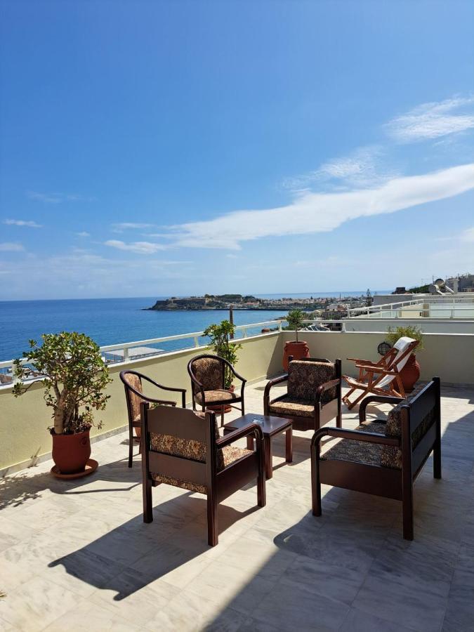 Seaview Flora'S Luxury Apartment-300Meters From The Beach Rétino Exterior foto